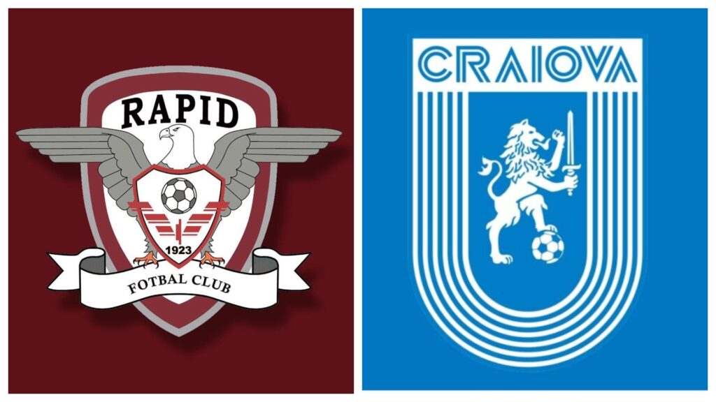 Ponturi pariuri. Rapid – Universitatea Craiova. Cote SuperLiga