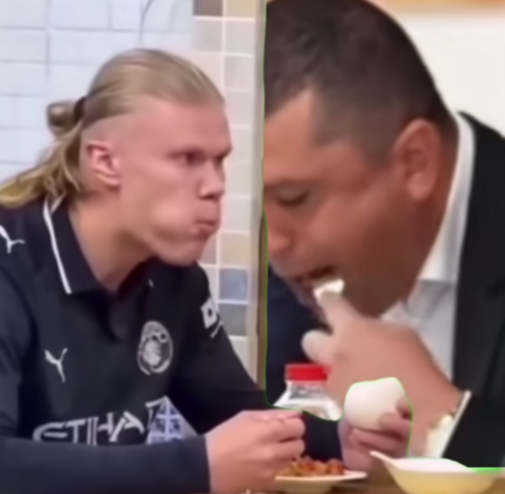Radu Miruță, vikingul nostru: l-a impresionat și pe Haaland la înfulecat