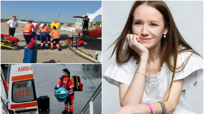 EXCLUSIV - Zborurile care au salvat sute de copii cu afecțiuni grave. Adelina Toncean: ”Mi se pare atât de emoționant când văd zborurile noastre pe tabela aeroportului și avionul pregătit. Realizezi de cât este în stare omenirea”