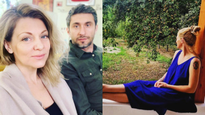 „Descoperind fericirea la țară”. Dana Nălbaru și Dragoș Bucur ară pământul și plantează legume! Cuplul celebru nu se ferește de muncile câmpului | Foto